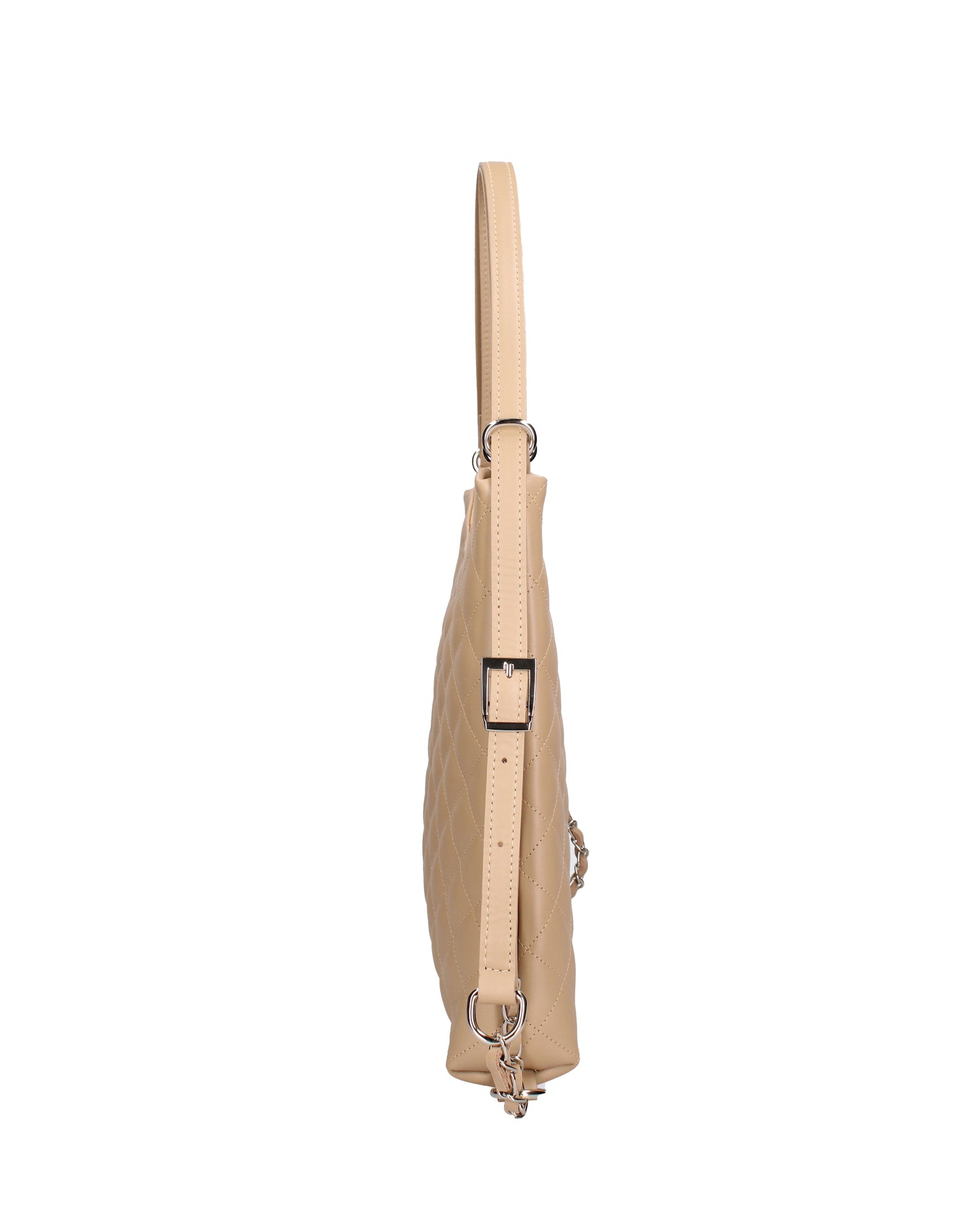 Shoulder bag convertible into a backpack