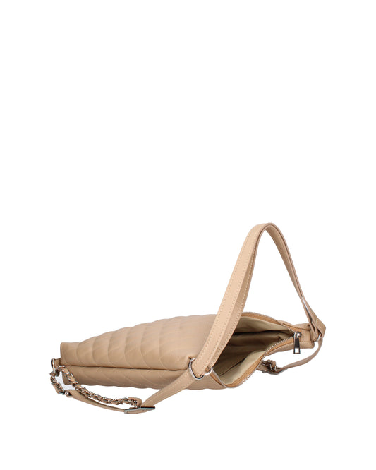 Shoulder bag convertible into a backpack
